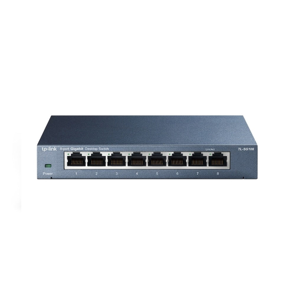 Switch 8 Puertos Tp-link TL-SG108 10 100 1000mbps rj45 lan GIGABIT S1086