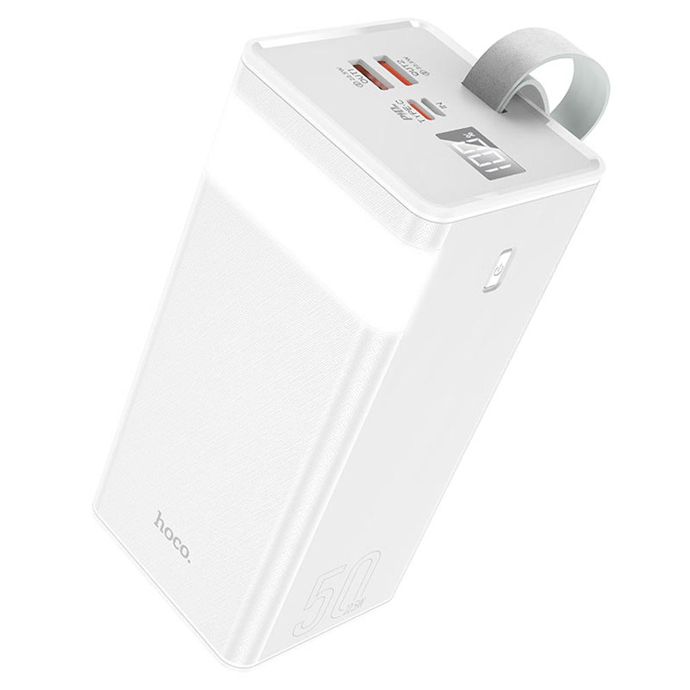Power Bank Hoco J86A 50.000mAh 22.5w Power master luz led 3 salidas QC3.0 S1102
