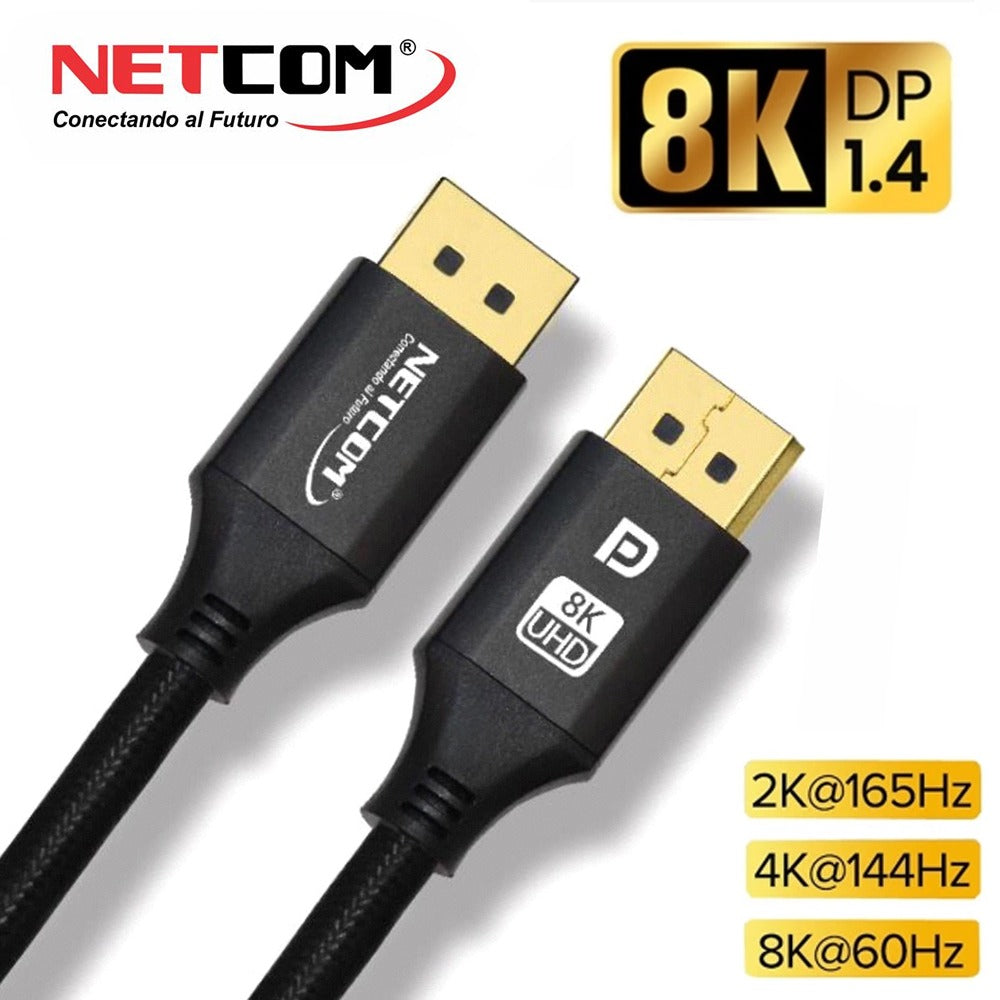 Cable Displayport a Displayport 5M 8k 1.4 60hz ultra HD S1132