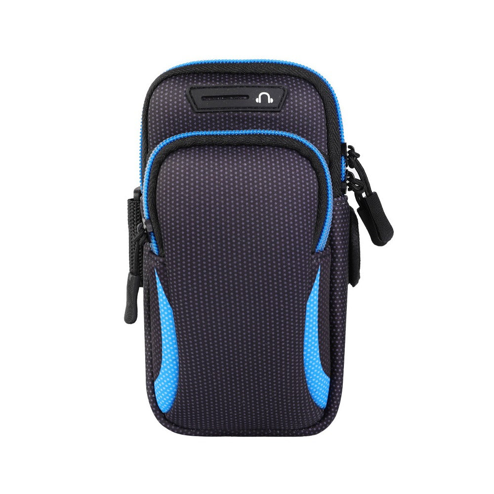 Bolso Porta Celular Deportivo Con Correa AZUL S1209-1