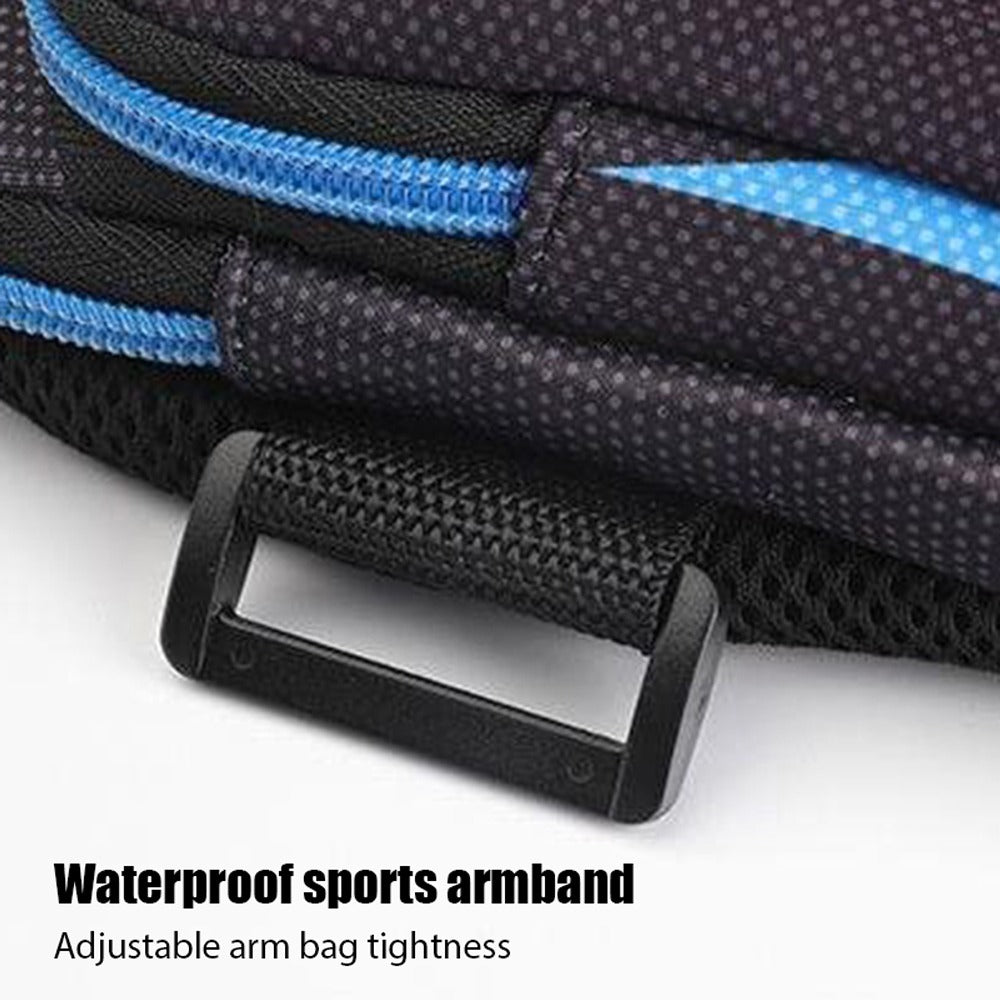 Bolso Porta Celular Deportivo Con Correa AZUL S1209-1