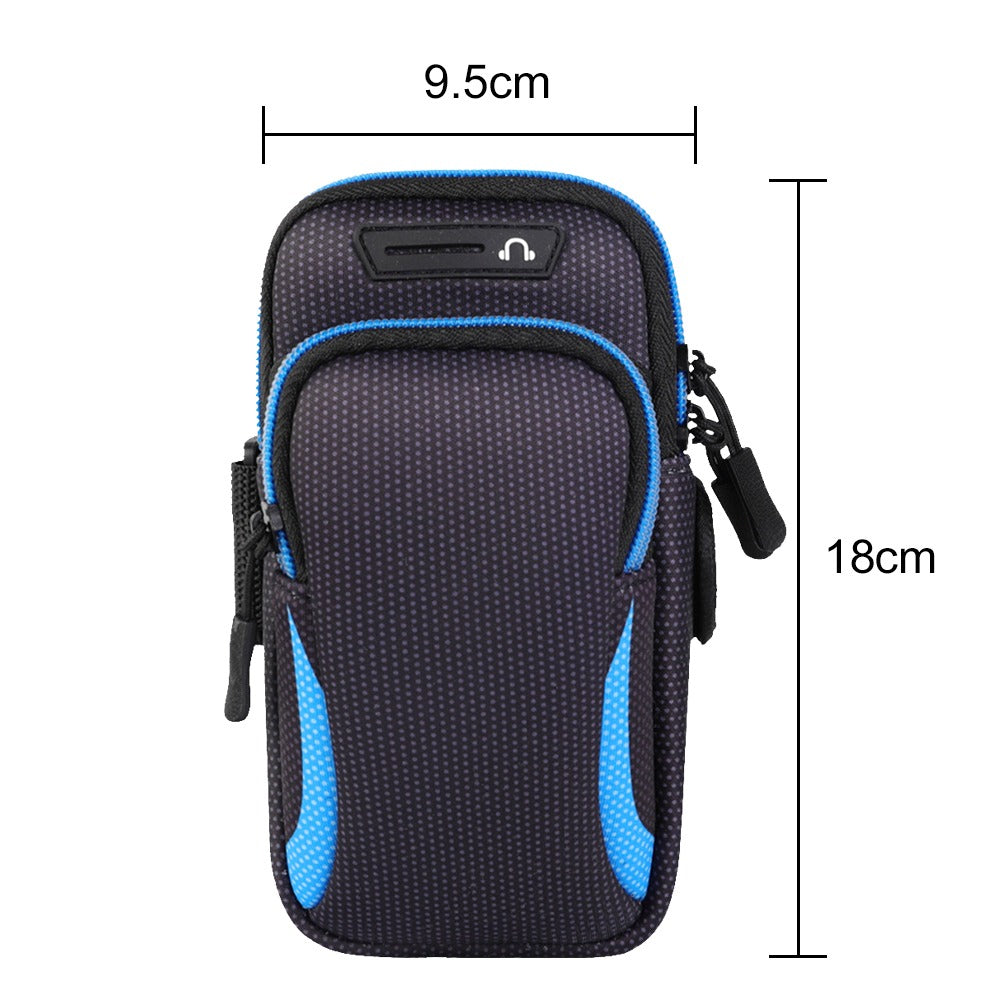 Bolso Porta Celular Deportivo Con Correa AZUL S1209-1