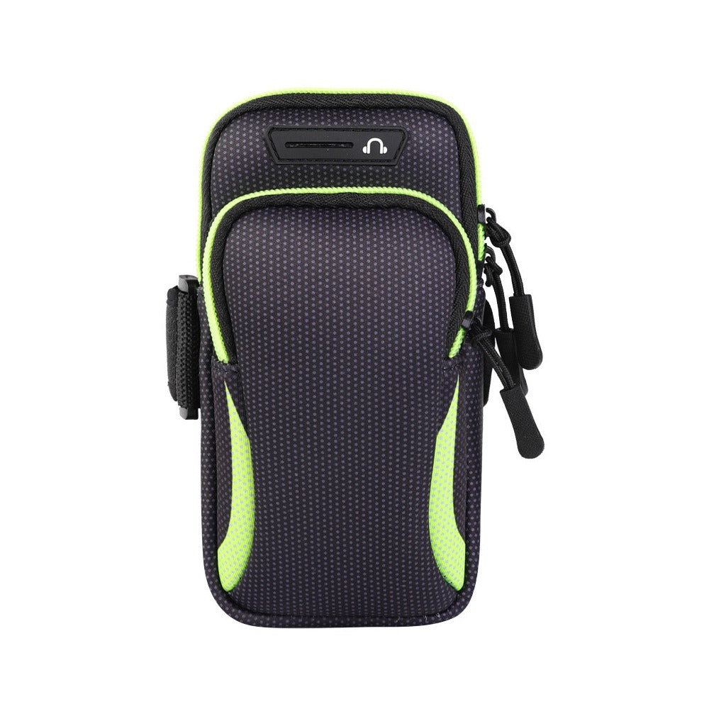 Bolso Porta Celular Deportivo Con Correa Cel - Verde S1209-2
