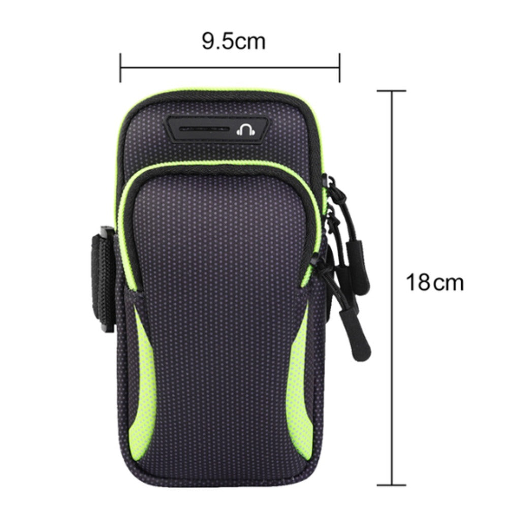 Bolso Porta Celular Deportivo Con Correa Cel - Verde S1209-2