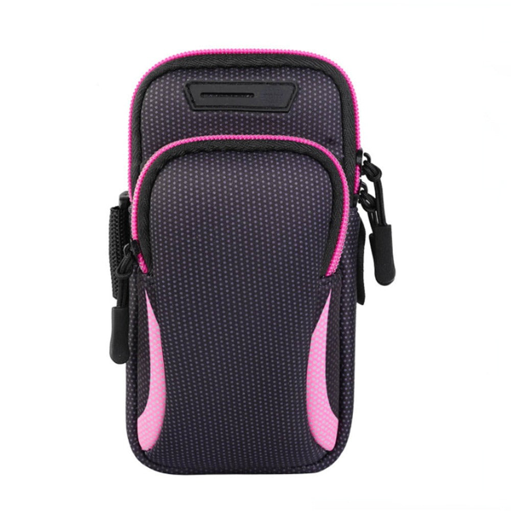 Bolso Porta Celular Deportivo Con Correa Cel - Rosado S1209-3