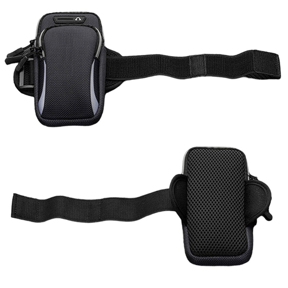 Bolso Porta Celular Deportivo Con Correa GRIS S1209-5