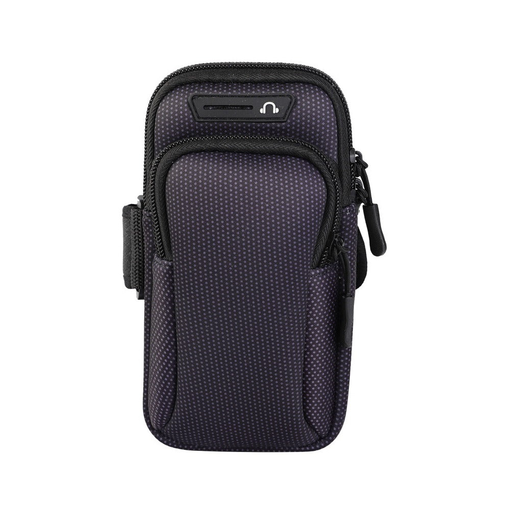 Bolso Porta Celular Deportivo Con Correa - Negro S1209