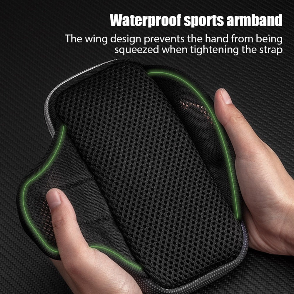 Bolso Porta Celular Deportivo Con Correa - Negro S1209