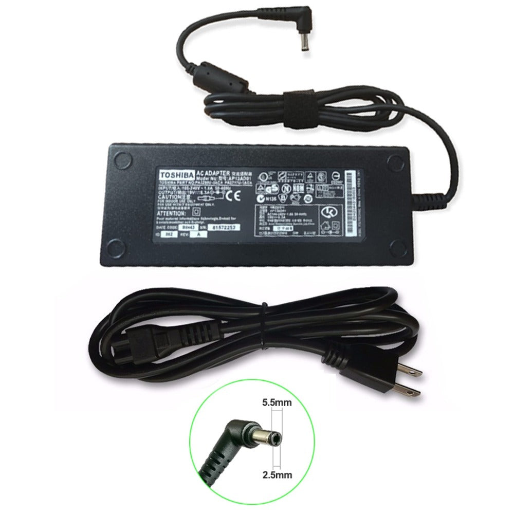 Cargador Genérico Laptop Toshiba 19V 6.3A 120w 5.5x2.5mm S1234