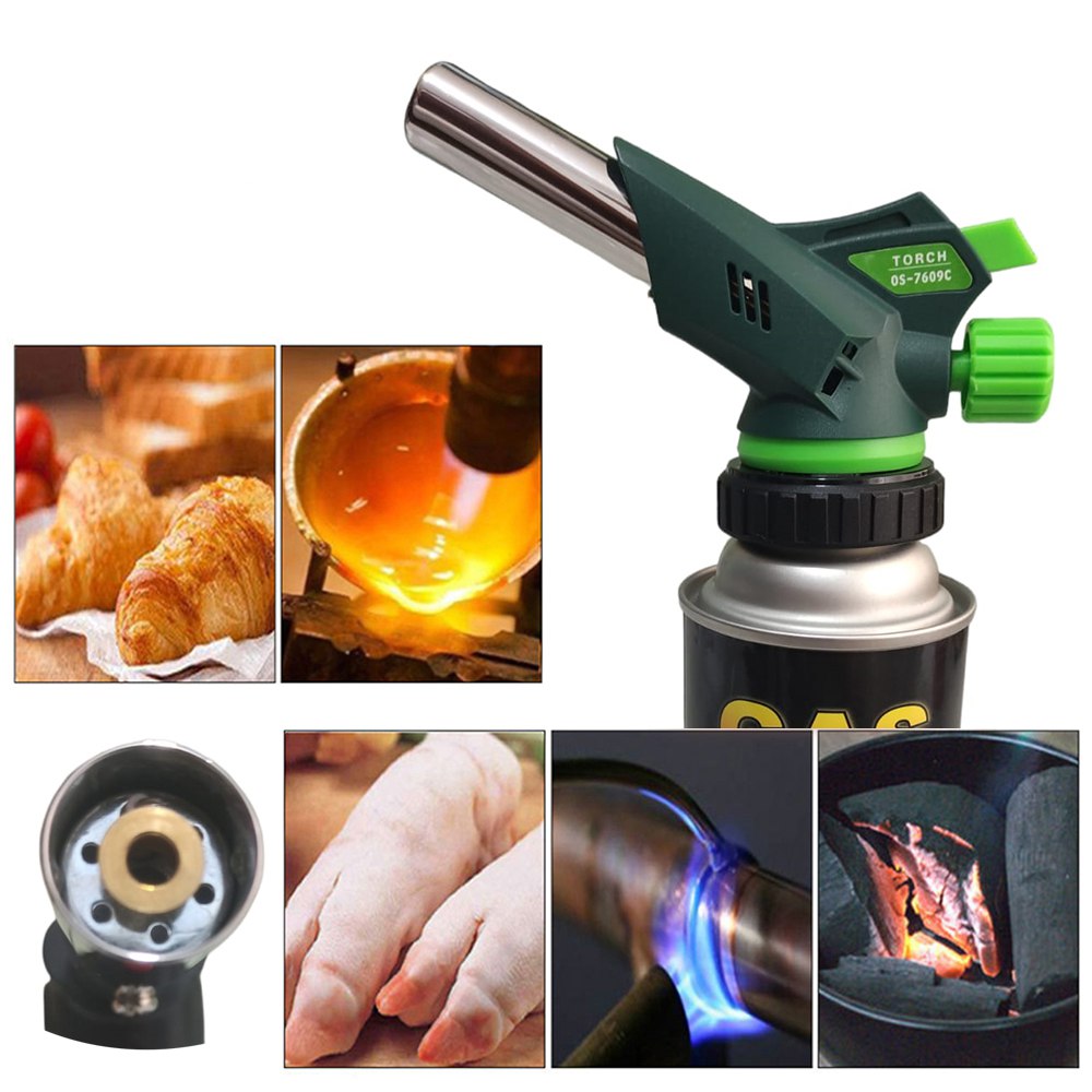 Mini Soplete Flameador Profesional Cocina adaptable para Gas butano S1354