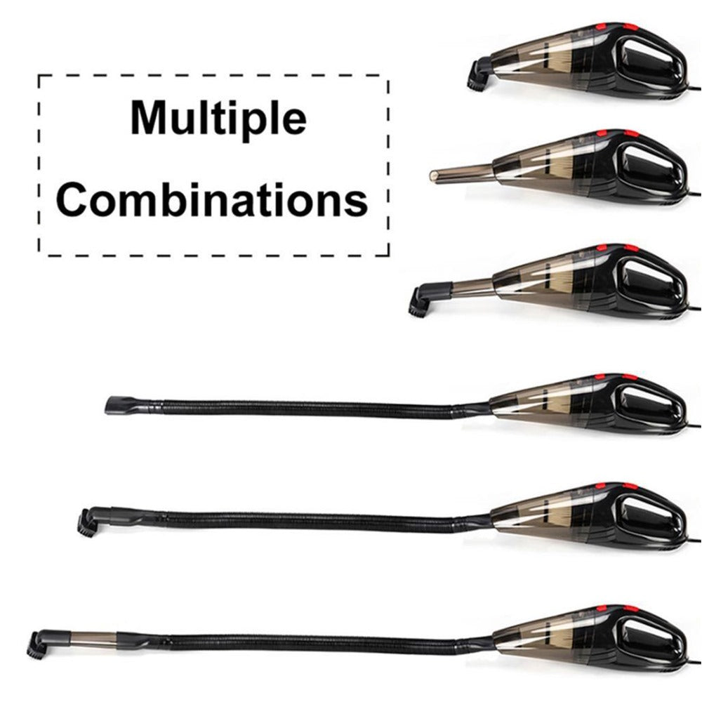 Aspiradora de mano para Auto 120W 12V cable 5 metros SAFARI H18N7158BK S1362