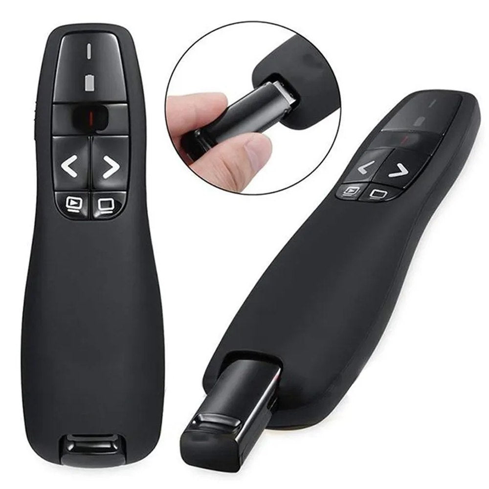 Puntero Presentador de Diapositivas 10m USB laser en caja S1389