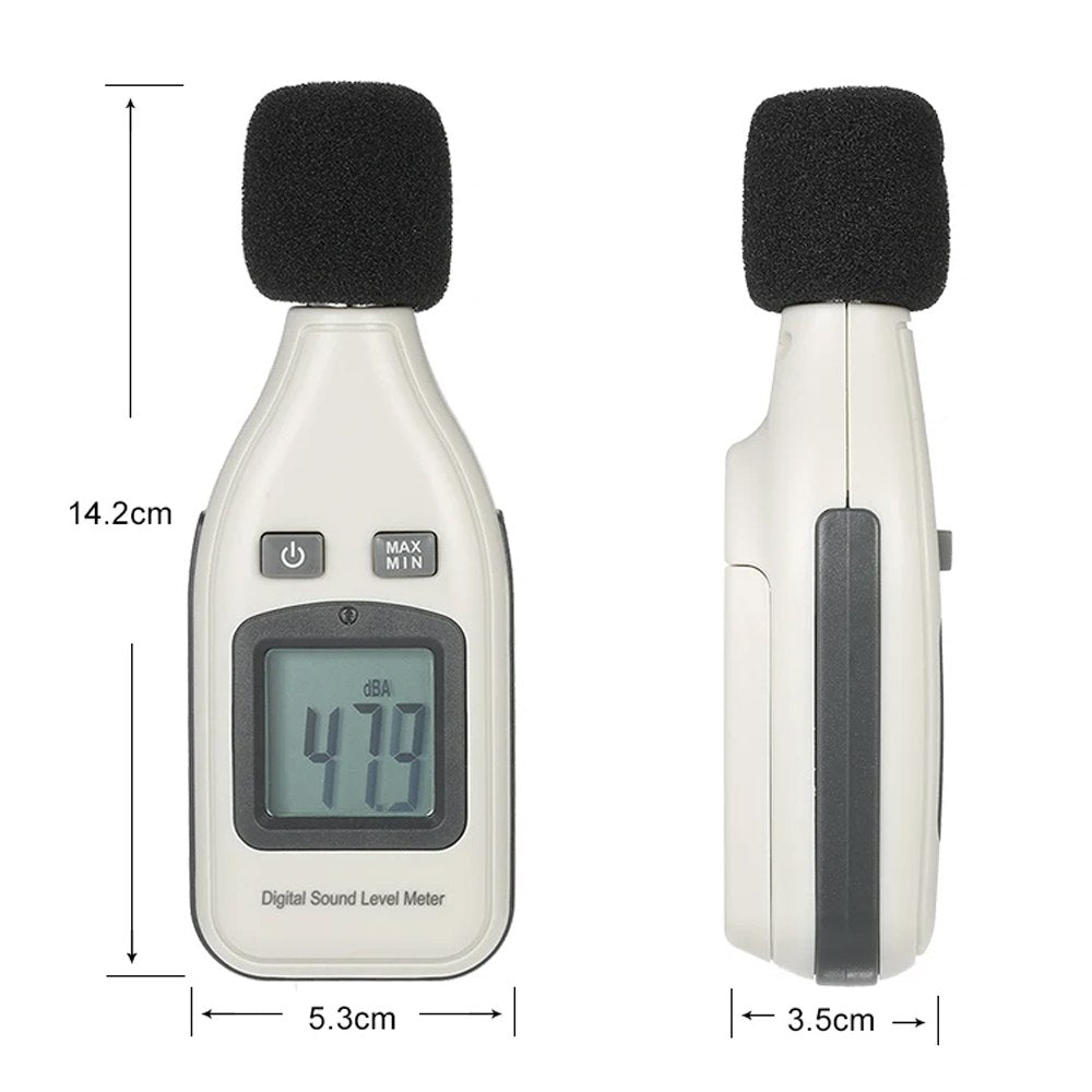 Medidor de Nivel de Sonido Digital Sonómetro SAMWIN Decibelímetro S1449