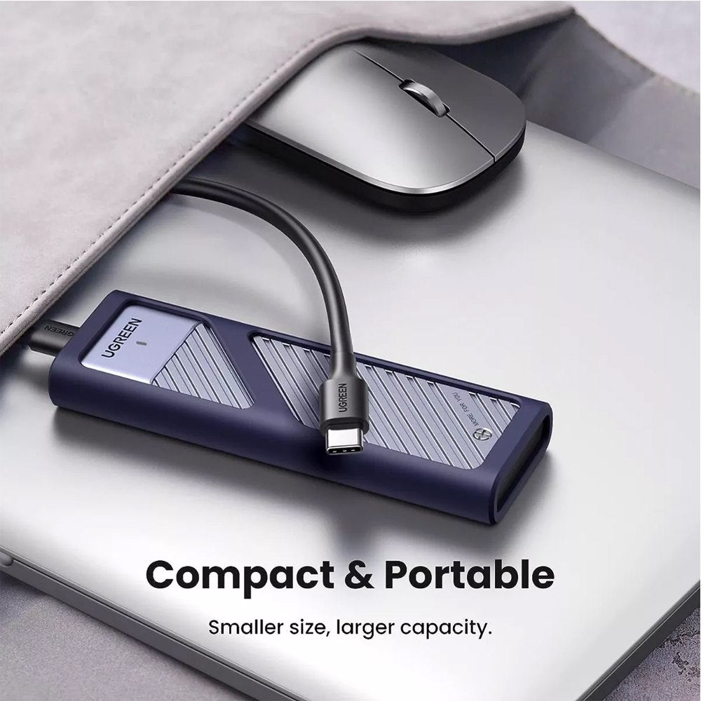 Case Para M.2 Nvme Sata UGREEN 10gbps Usb C Usb 3.2 Gen 2 Adaptador S1453