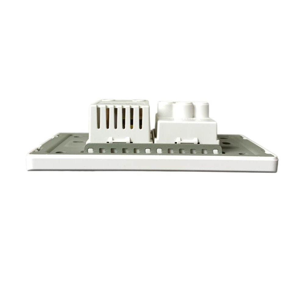 Tomacorriente CTIERRA mas Toma Doble USB Placa ABATRON S1462