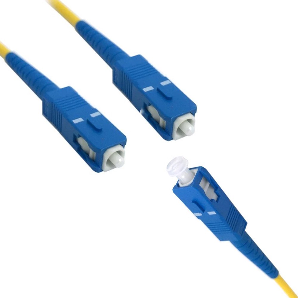 Cable Patch Cord de Fibra Optica OM3 3.0mm SC-SC 50dB 9 125 20 Metros S1468