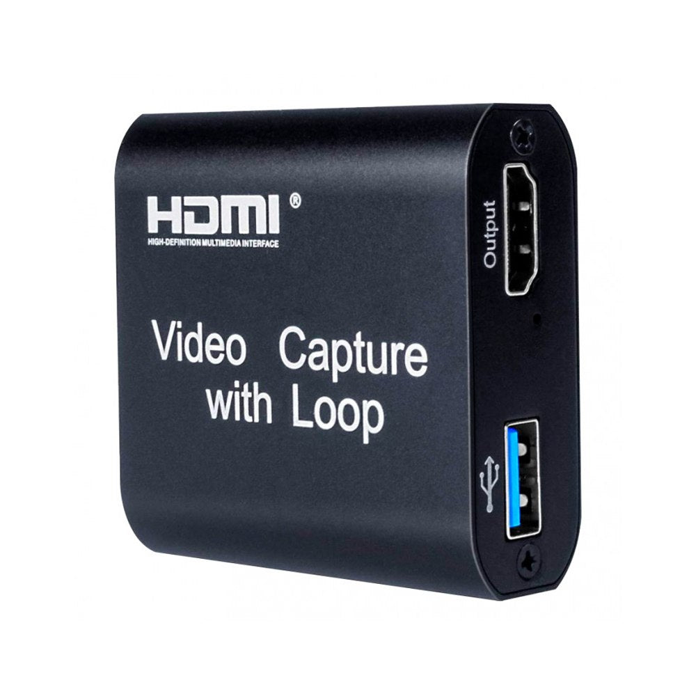 Capturadora de Video Usb 3.0 Hdmi Capture Con Loop Out 4k 2k S1482