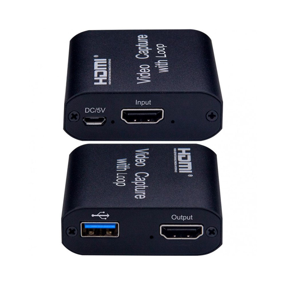 Capturadora de Video Usb 3.0 Hdmi Capture Con Loop Out 4k 2k S1482
