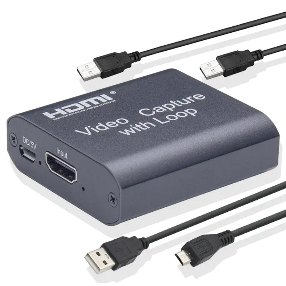 Capturadora de Video Usb 3.0 Hdmi Capture Con Loop Out 4k 2k S1482