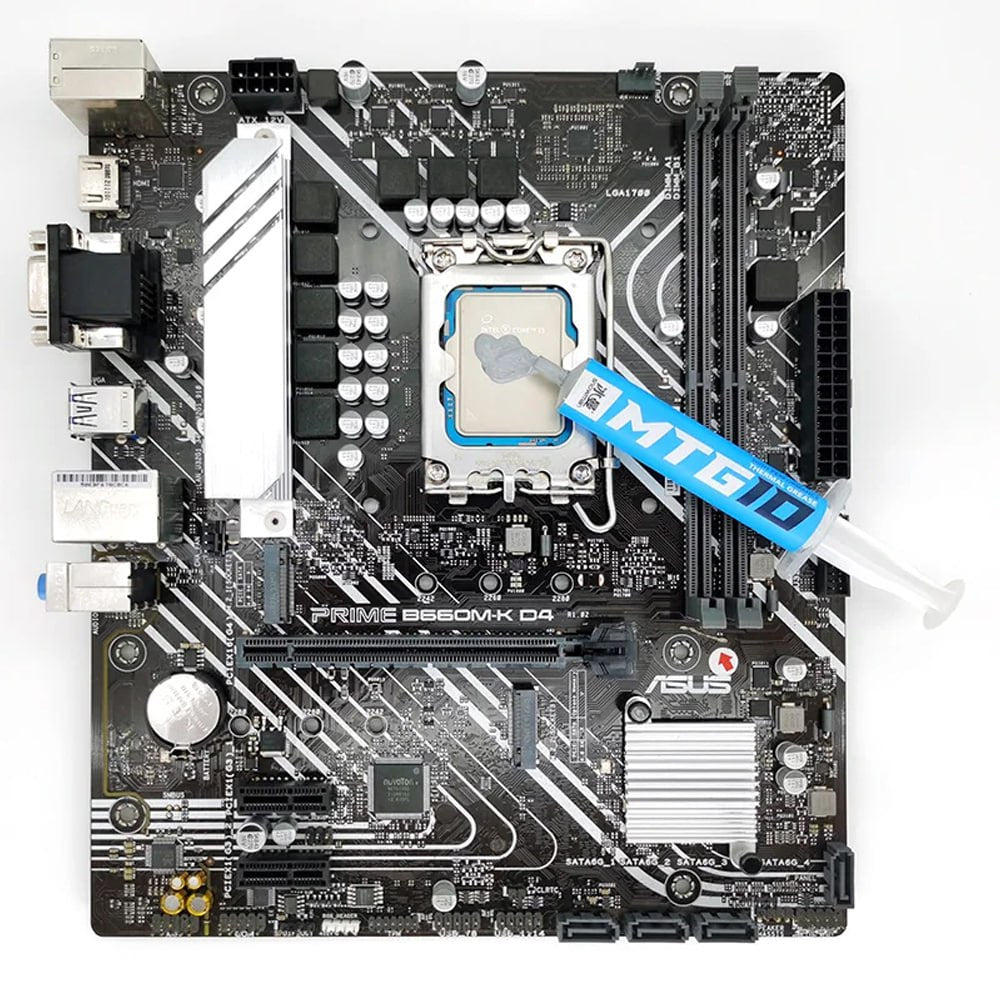 Pasta Termica SNOWMAN MTG-10 10g Refrigerante para CPU 143Wm-k S1495