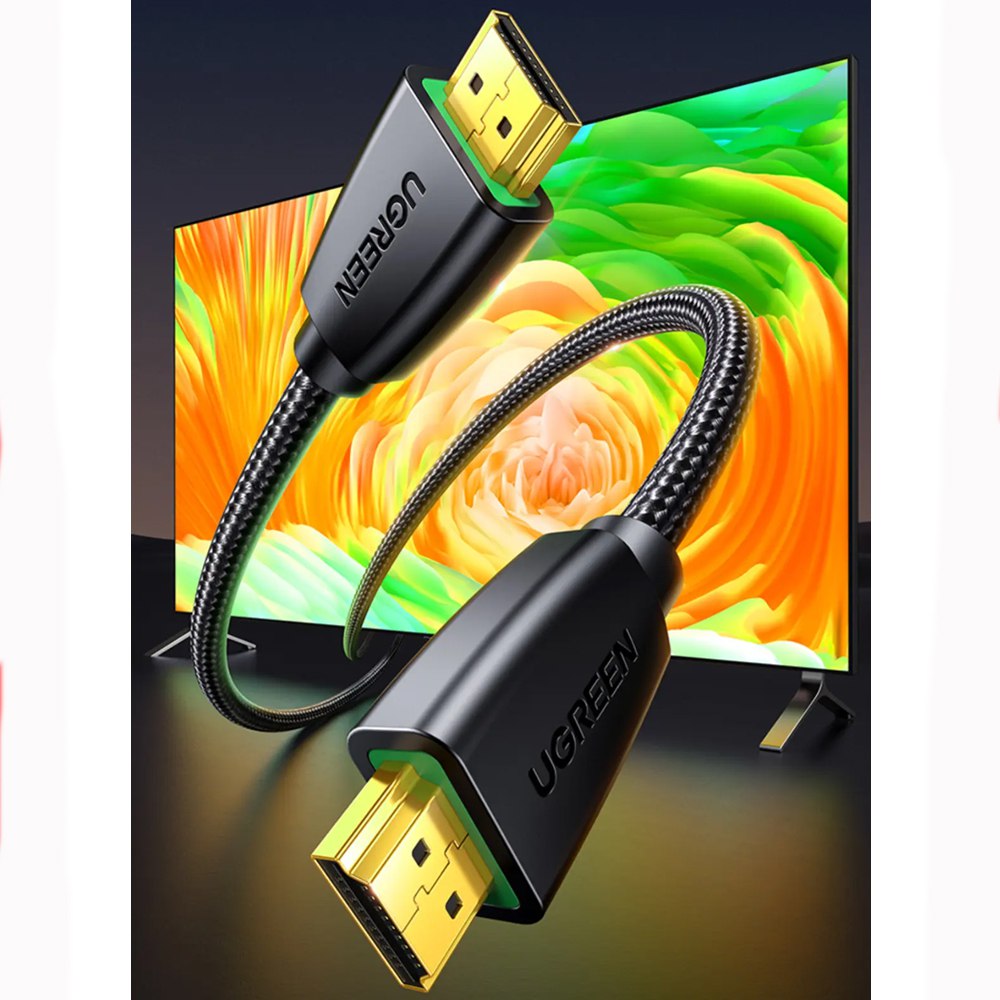 Cable HDMI 2.0 4k 60hz UGREEN Nylon Trenzado 15 Metros 3D Ultra HD S1512
