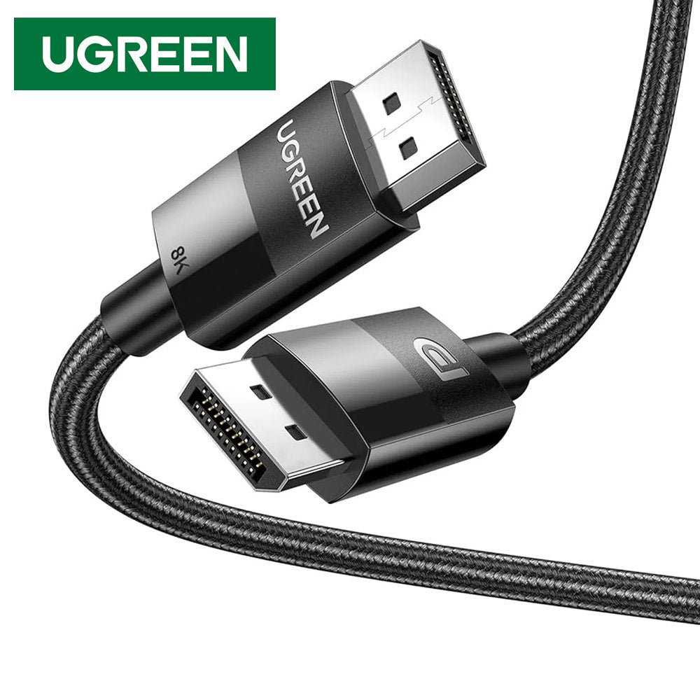 Cable Displayport Dp 1.4 8K UGREEN 240 Hz 32.4 Gbps 5 Metros HDR S1515