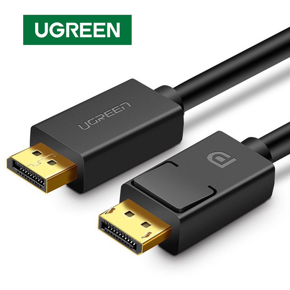 Cable Displayport Dp 1.2 4K UGREEN 144 Hz 21.6 Gbps 5 Metros 3D S1516