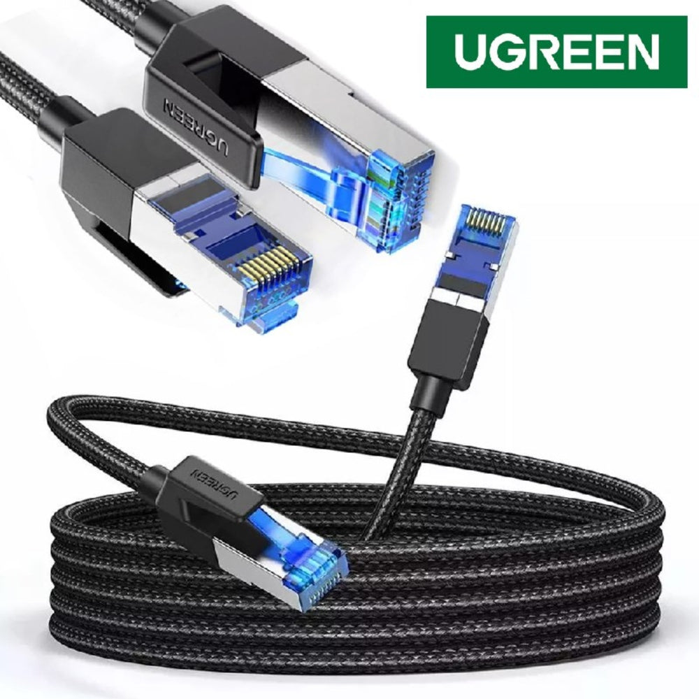 Cable De Red Cat8 Conector Rj45 40 Gbps Lan Ethernet 2 Metros UGREEN S1517