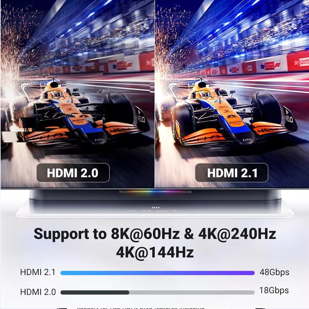 Cable Hdmi 2.1 8k 48gbps 3 metros Compatible con Hdr Earc UGREEN Certificado S1518
