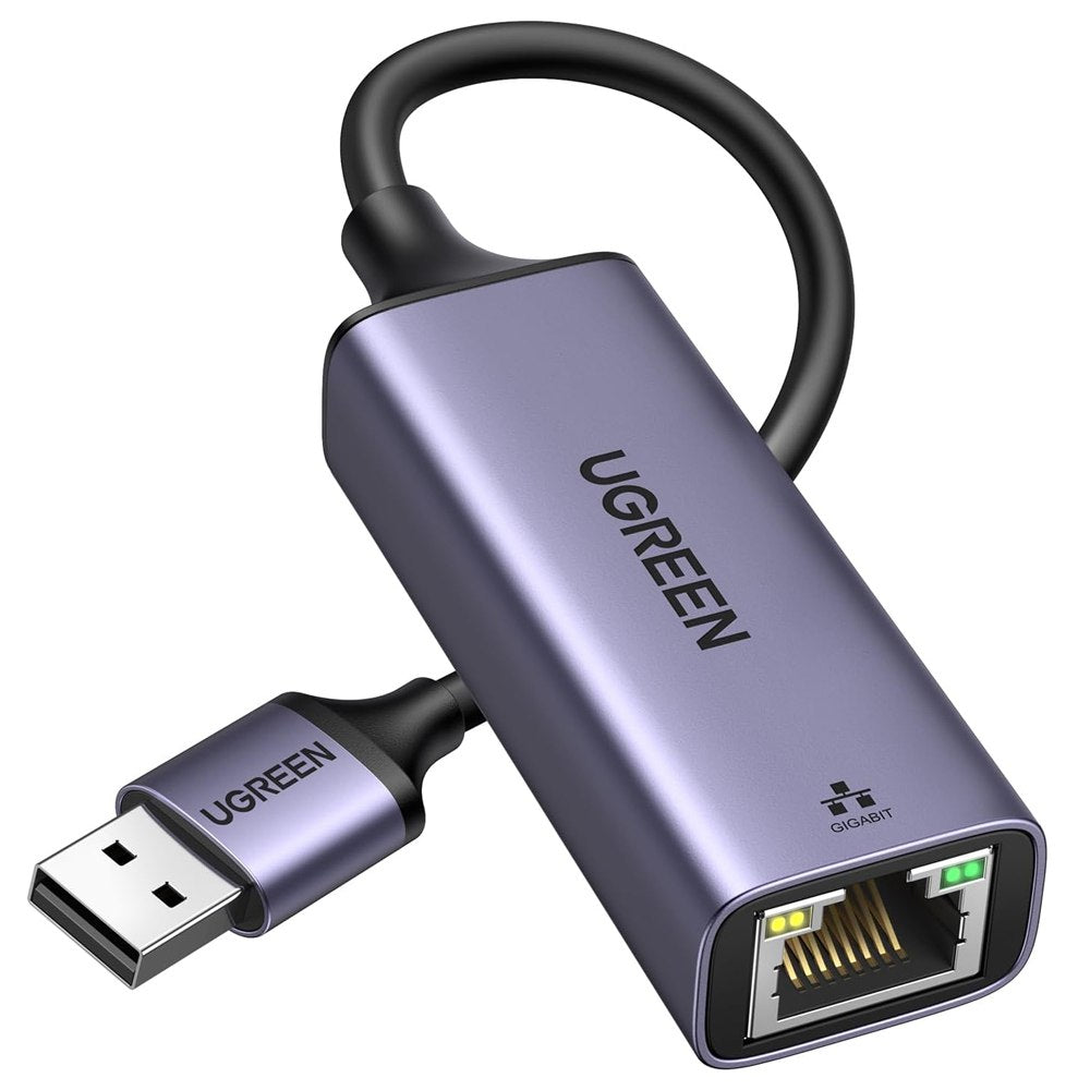 Adaptador USB 3.0 a Rj45 UGREEN GIGABIT Lan Ethernet 1 000 MBPS Red S1525