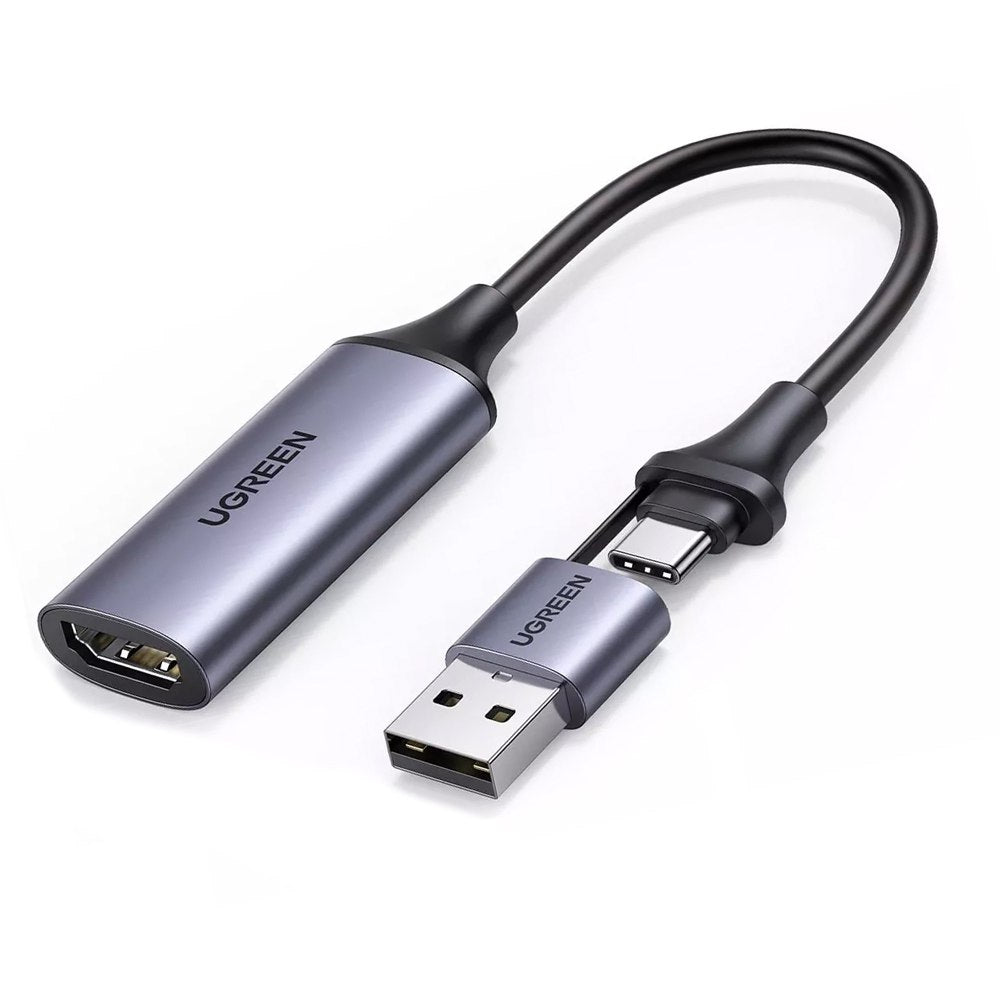 Capturadora de Video Usb 3.0 Hdmi Capture 4k UGREEN 2 en 1 Tipo C USB S1532