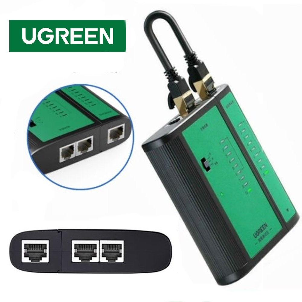 Lan Testeador Rj45 Rj11 Probador Cable de Red UGREEN Testeador S1542