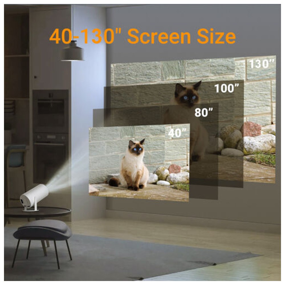 Proyector WiFi 5G 4K 1080P Full HD Bluetooth 5.0 Android 11 S1555