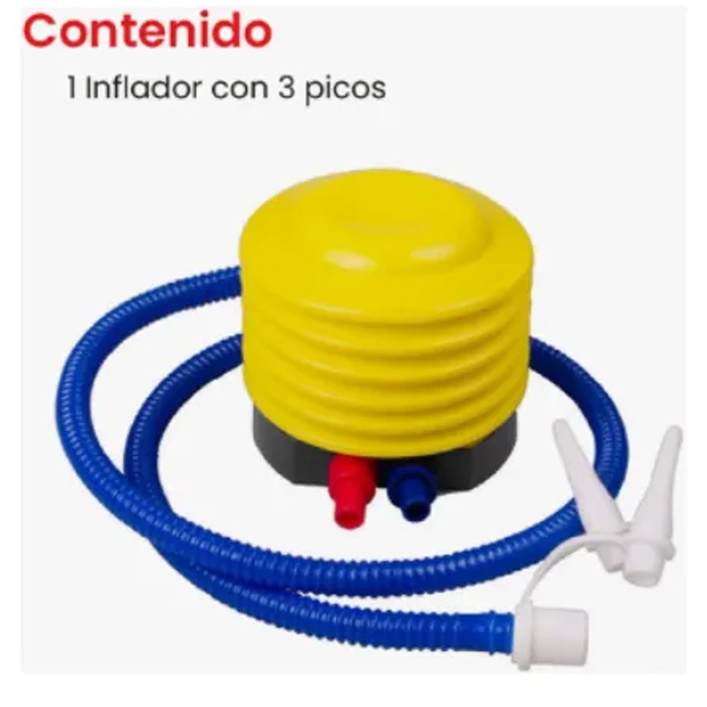 Sillon Sofá Inflable Portátil Plegable con Reposapiés Puff S1563