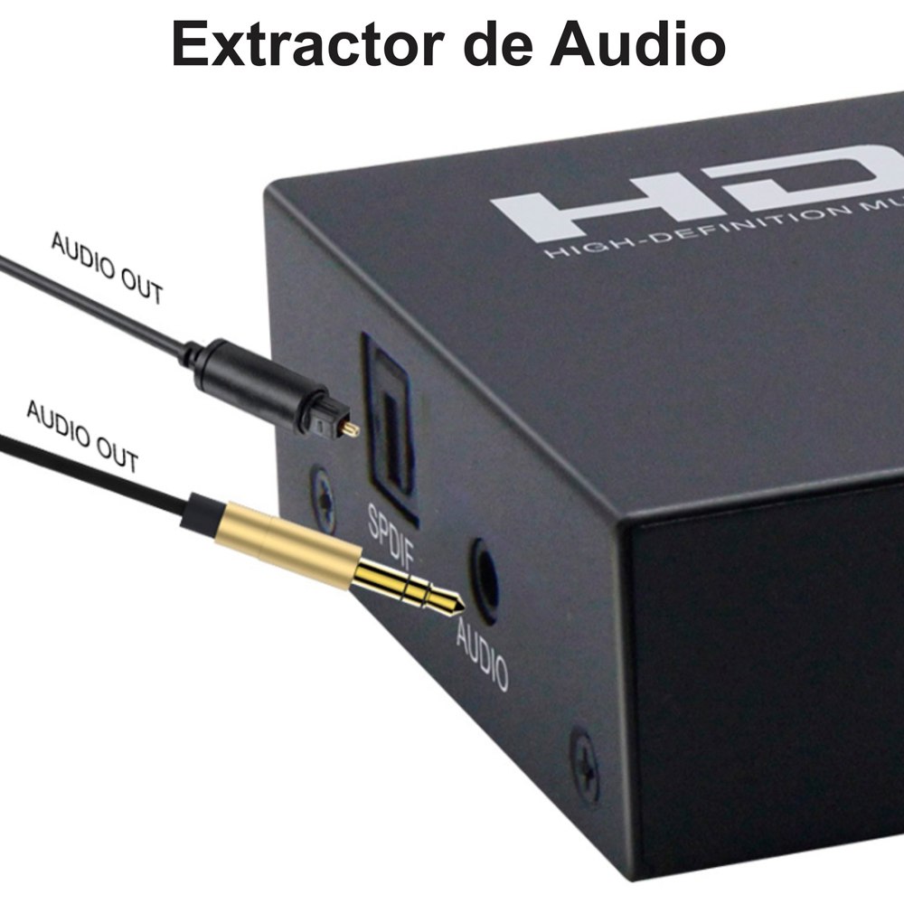 Matrix HDMI 2x4 Puertos Version 2.0 4K 60Hz Splitter Switch HDMI HDR S1573