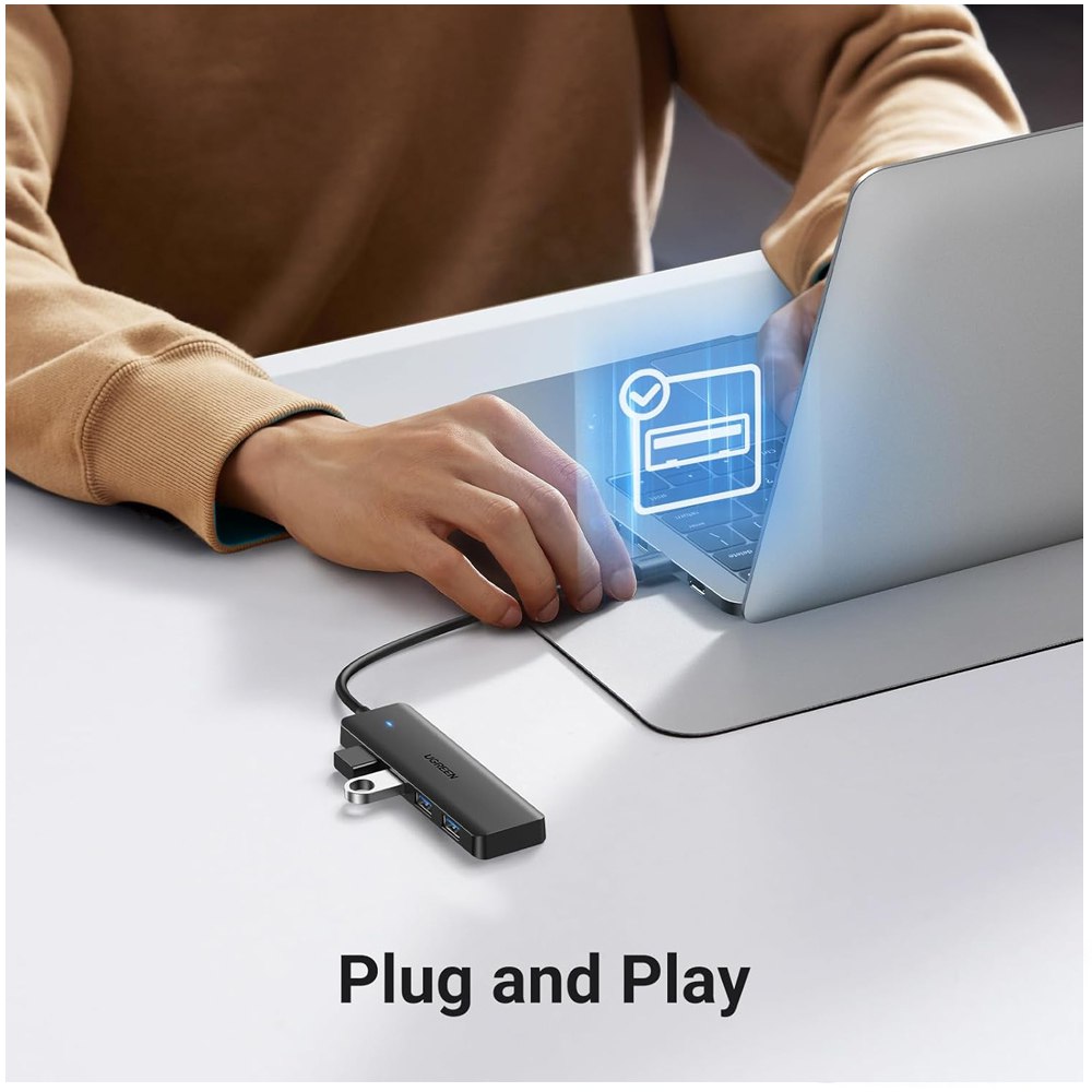 Adaptador Hub USB 3.0 4 Puertos USB 3.0 UGREEN 5Gbps S1636