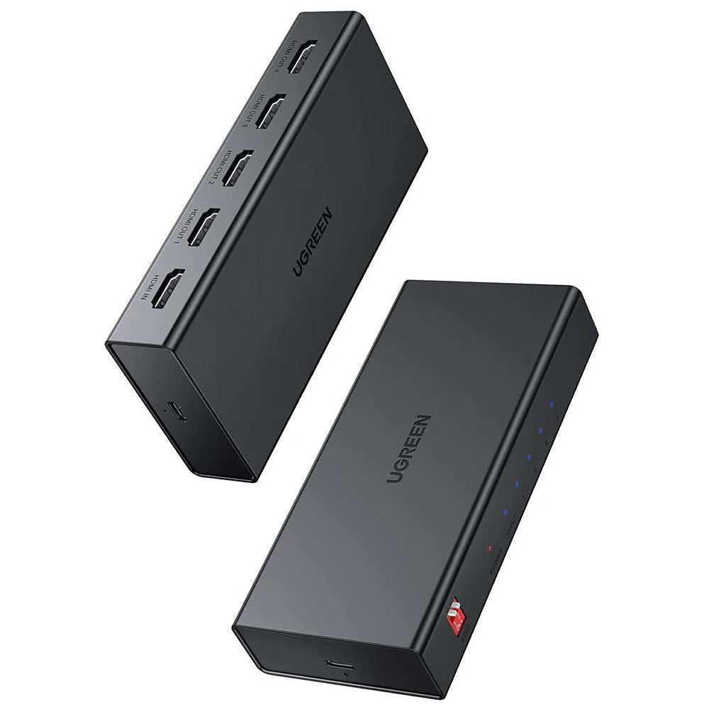 HDMI Splitter 1x4 2.0 UGREEN Full Hd 4K Multiplica Señal Conecta 4 tv S1651