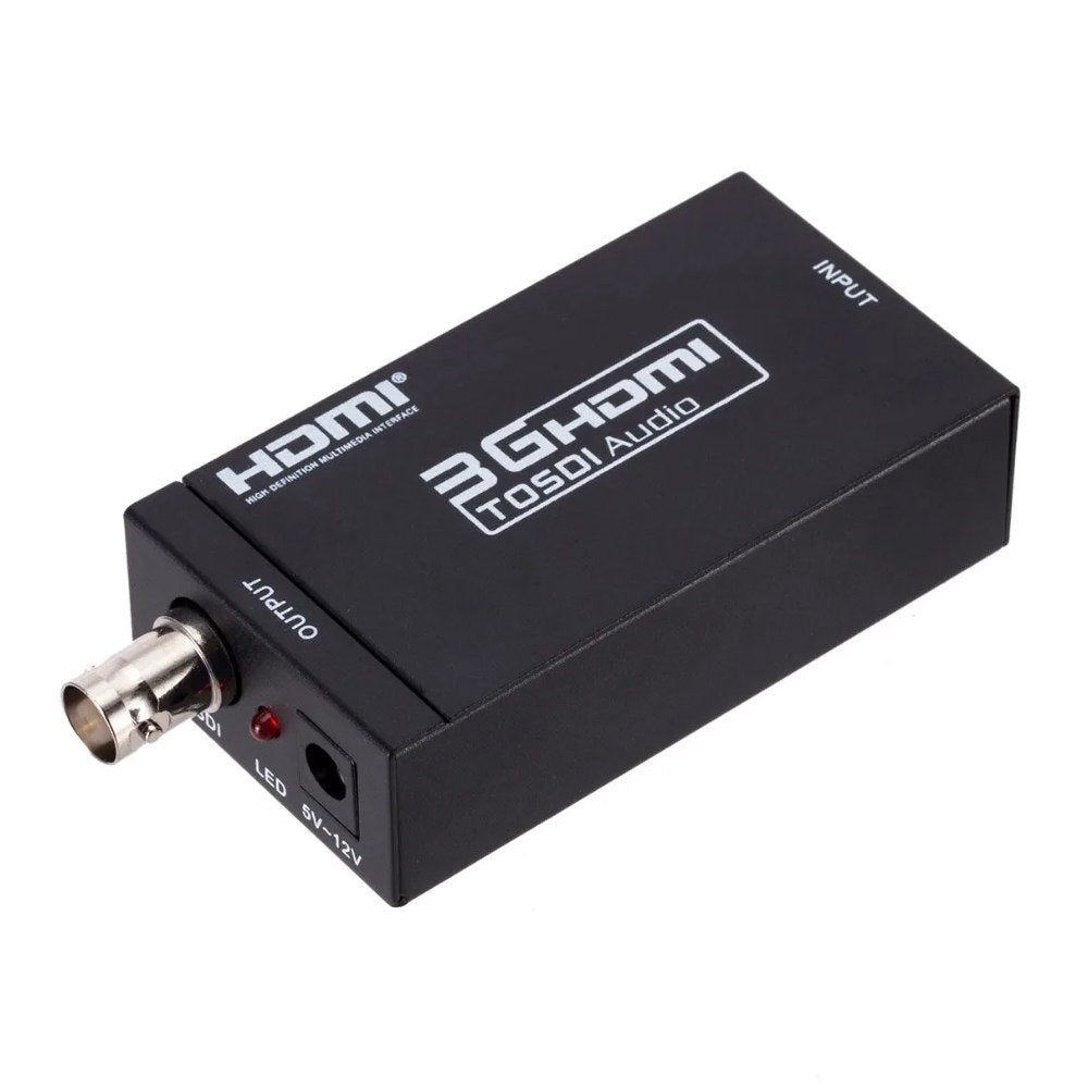 Convertidor HDMI a SDI Metálico 1080p Camaras BNC HD-SDI3G-SDI S1664