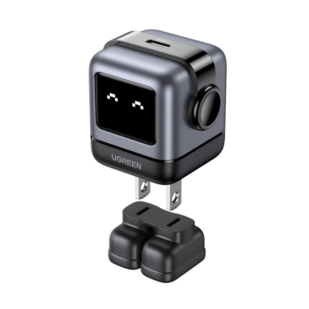 Cargador UGREEN Robot 30 Watts Tipo C Pantalla Led Carga Rapida NEXODE S1669