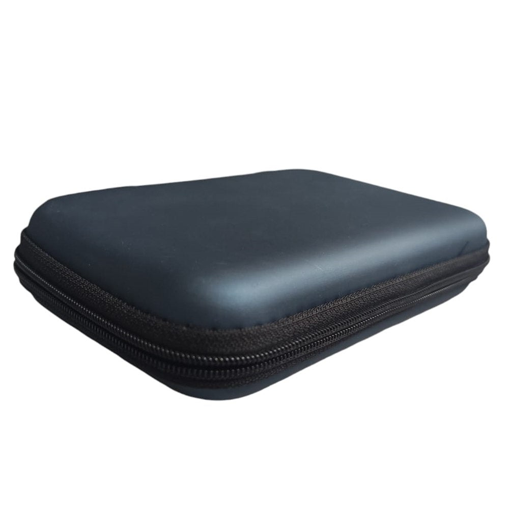 Funda Anti Golpes Case Disco Duro Externo 2.5 Cremallera Azul Petroleo S1678