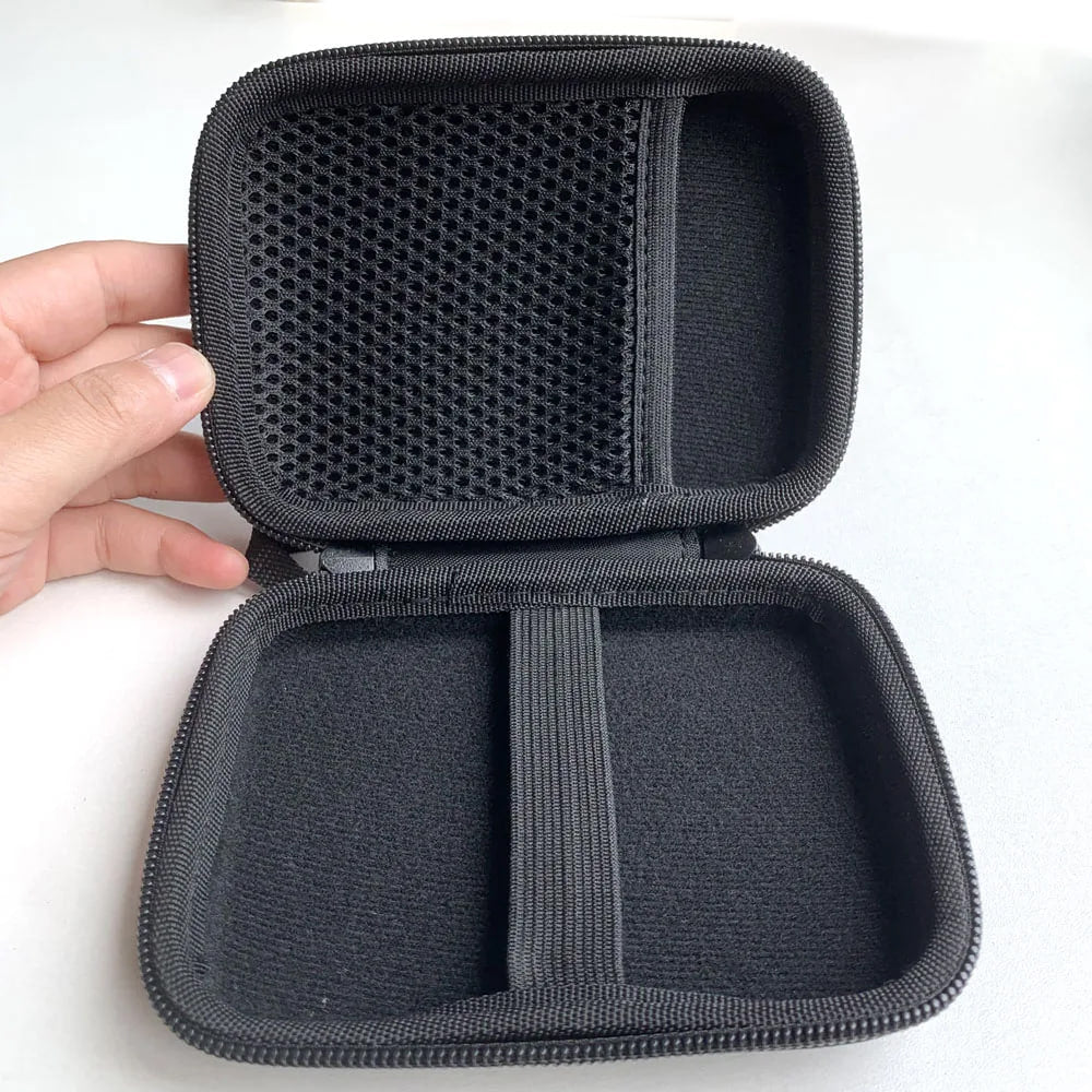 Funda Anti Golpes Case Disco Duro Externo 2.5 Cremallera Azul Petroleo S1678