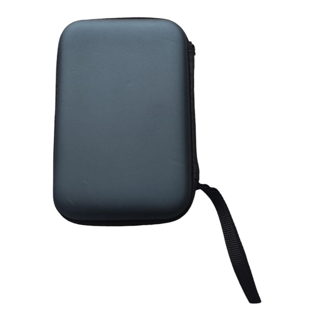 Funda Anti Golpes Case Disco Duro Externo 2.5 Cremallera Azul Petroleo S1678