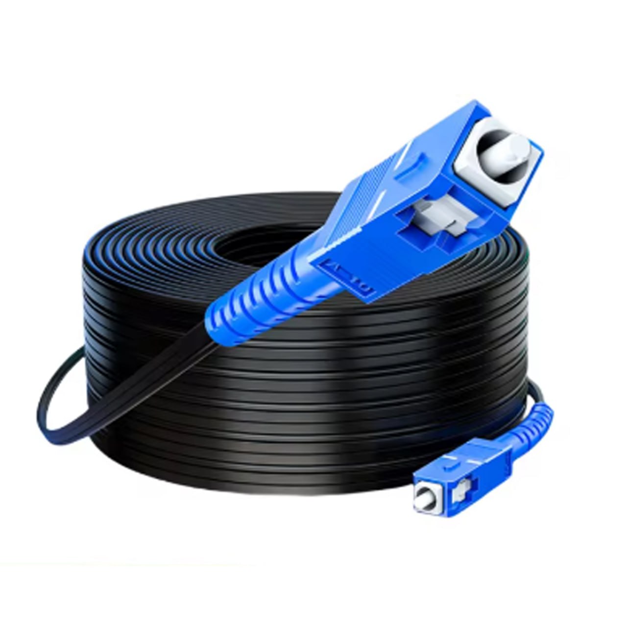 Cable Patch Cord de Fibra Optica SC-SC UPC 100 Metros NETCOM Monomodo S1682