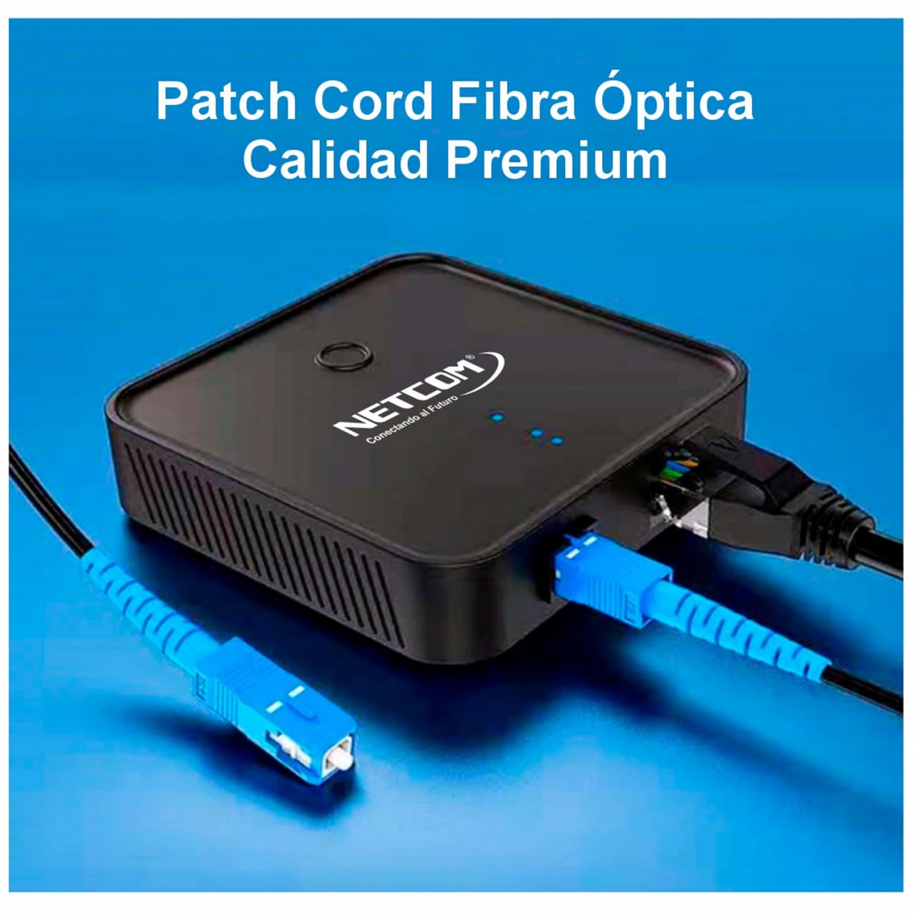 Cable Patch Cord de Fibra Optica SC-SC UPC 150 Metros NETCOM Monomodo S1683