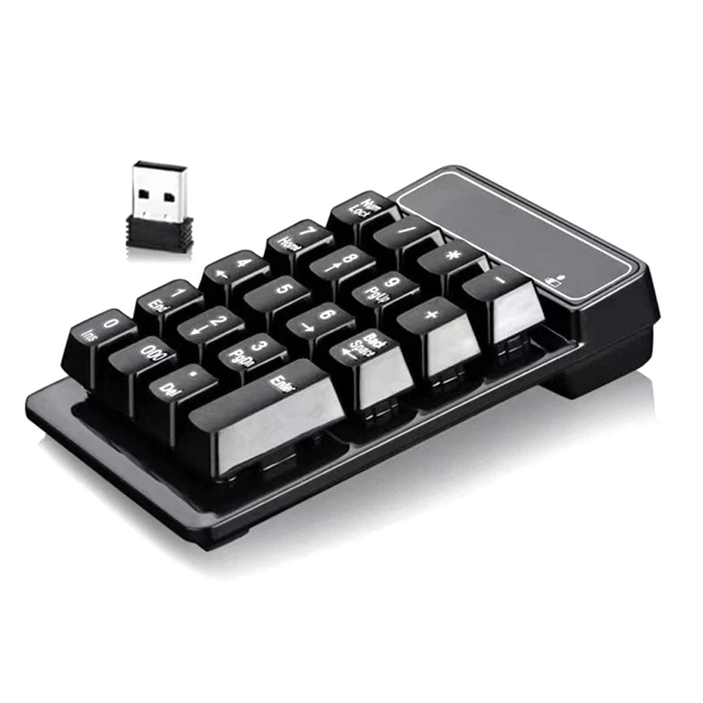 Teclado Numerico Inalambrico 19 Teclas 2.4G Portatil S1691