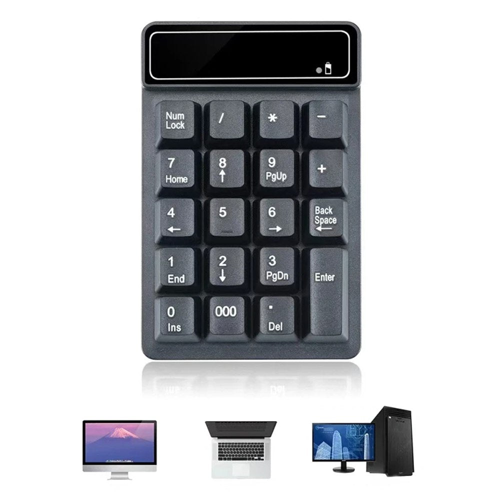 Teclado Numerico Inalambrico 19 Teclas 2.4G Portatil S1691