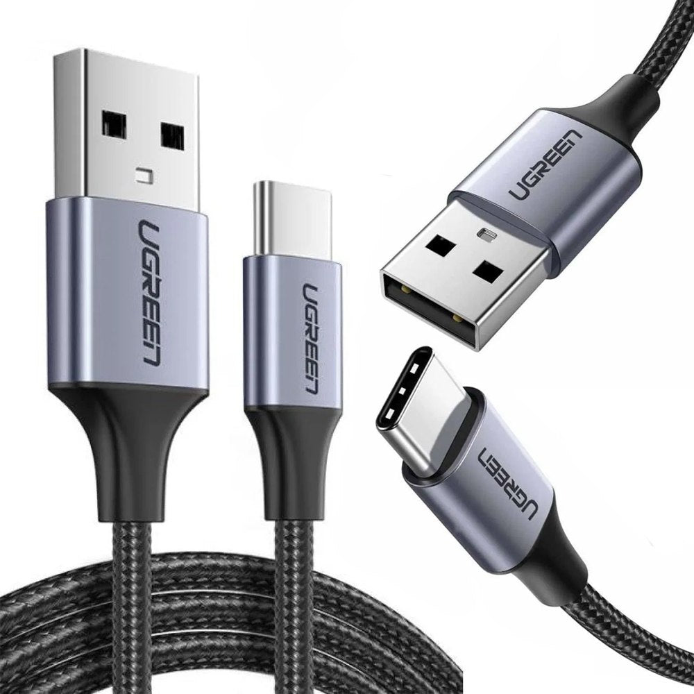 Cable USB a Tipo C UGREEN 3A Carga Rápida 2 Metros QC 3.0 480Mbps S1695