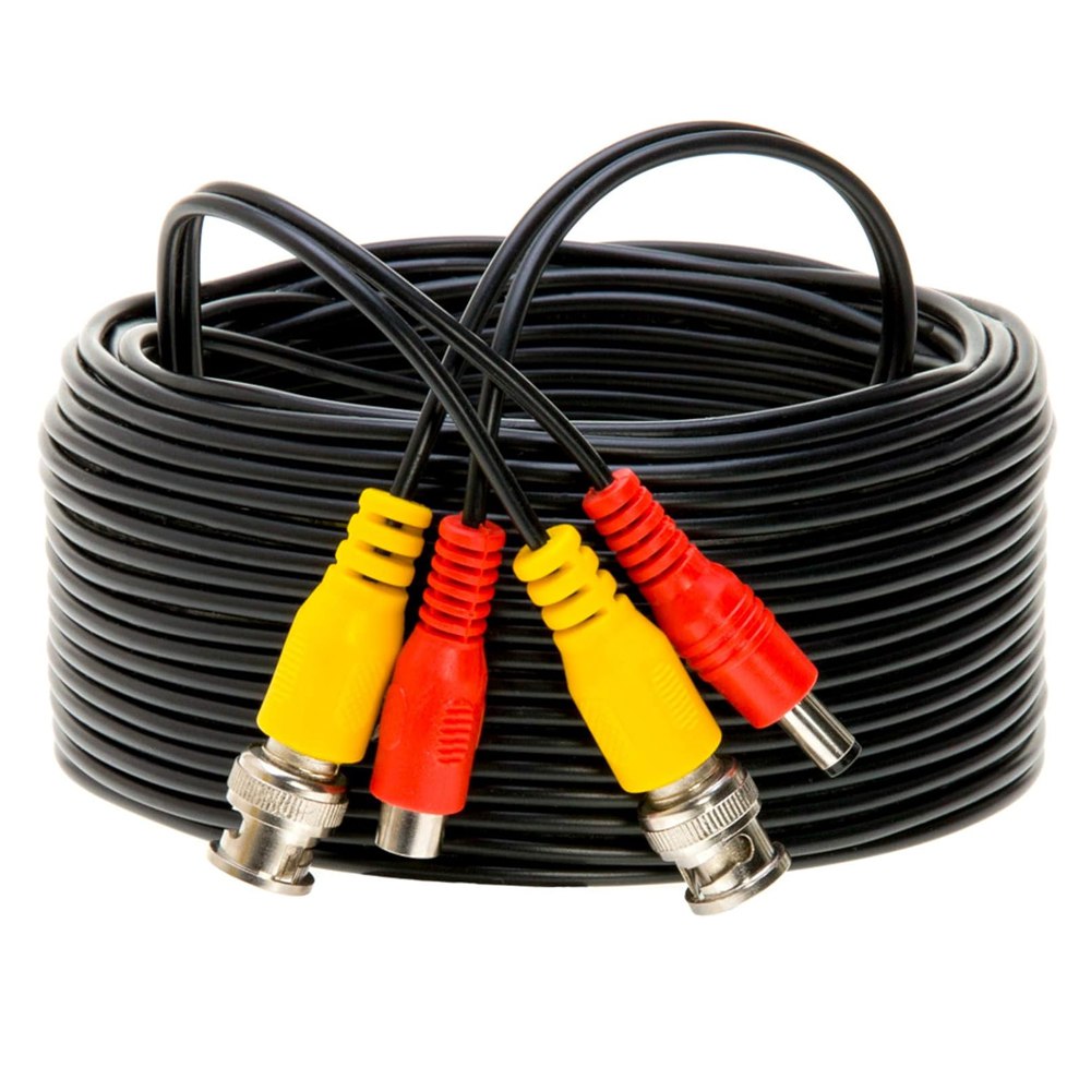Cable de Video BNC DC Preparado 30 Metros CCTV Cámara Seguridad DVR S1696