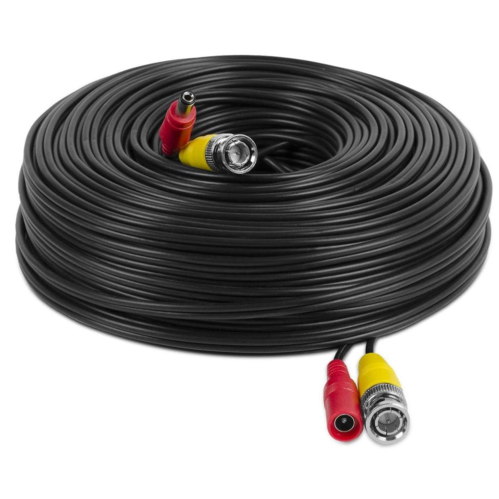 Cable de Video BNC DC Preparado 30 Metros CCTV Cámara Seguridad DVR S1696