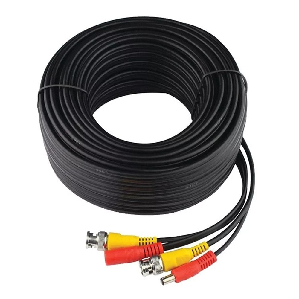 Cable de Video BNC DC Preparado 30 Metros CCTV Cámara Seguridad DVR S1696
